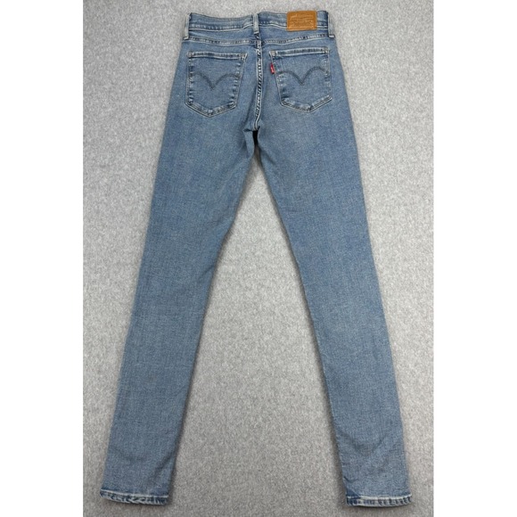 Levi's Premium 311 Shaping Skinny Jeans Women Sz 24 Blue Medium Wash Denim Basic - Picture 7 of 10